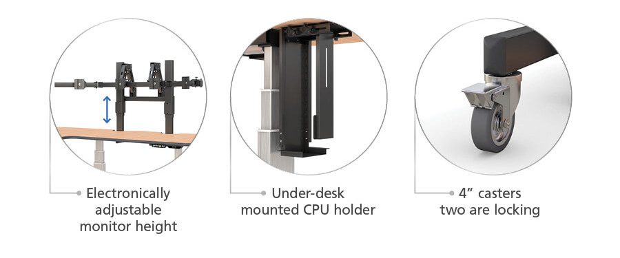 Adjustable Standing Desk Features