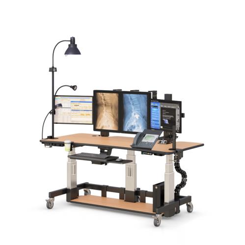 772201 adjustable stand up desk for radiology imaging
