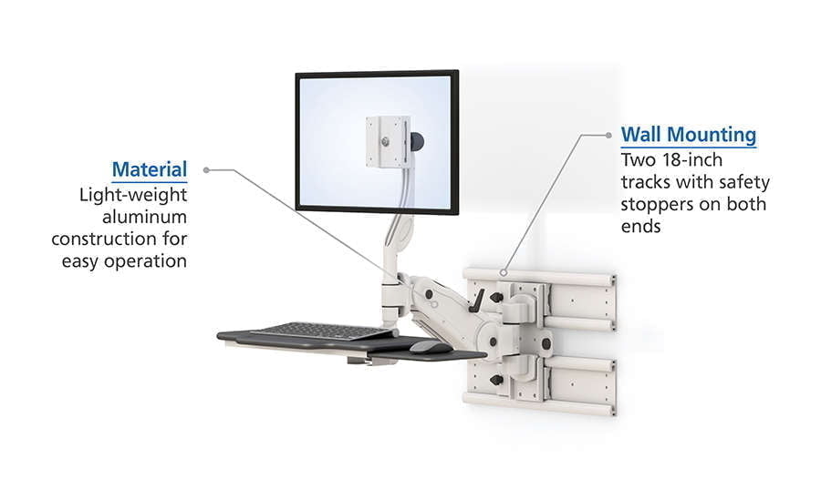 Monitor Arm with Practical Features