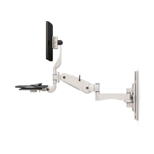 772250 height adjustable space saving wall mounted monitor