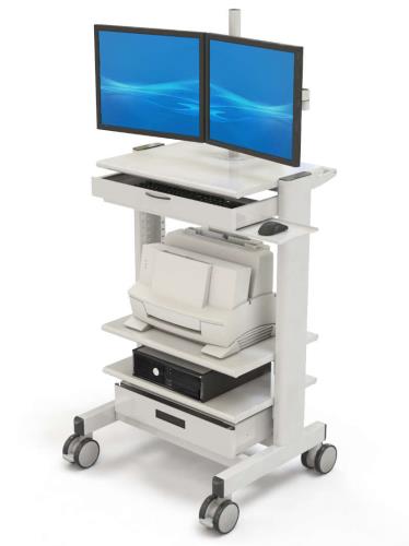 772284 mobile medical computer cart