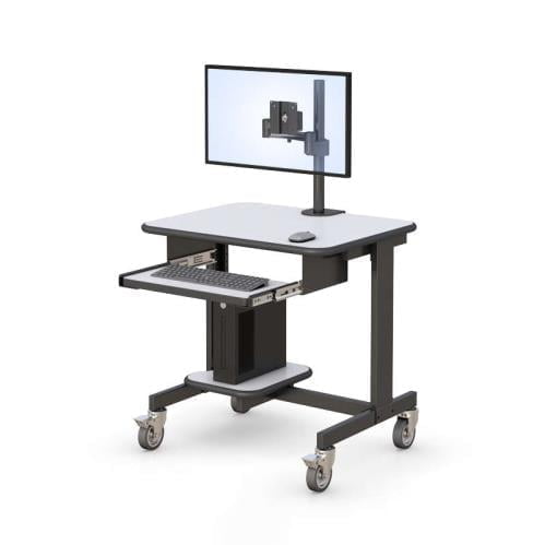772293 rolling small computer desk