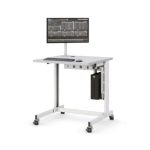 772367 classroom computer desk with lcd monitor mount