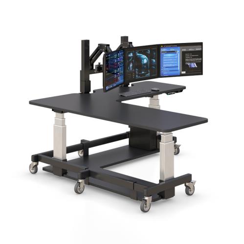 772394 radiology standing pacs system desk