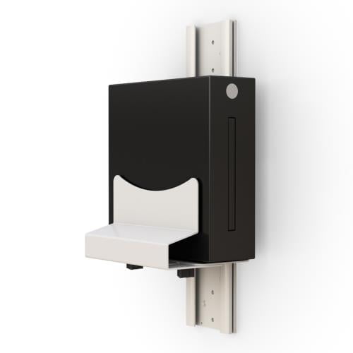 772398 wall mounted computer cpu holder