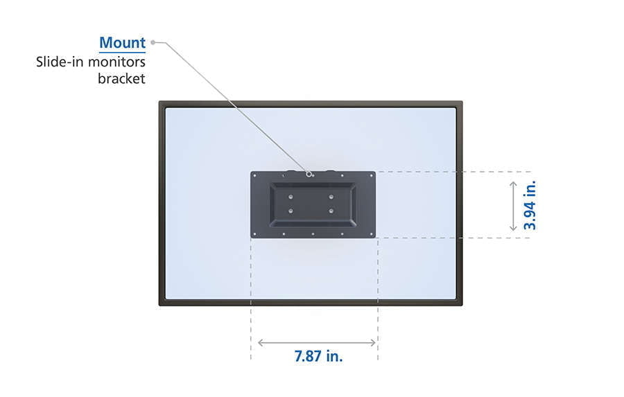 Flat Screen Monitor Mount Features