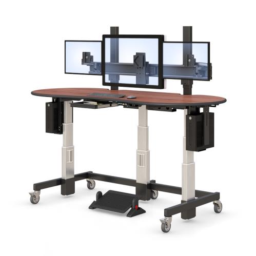 772441 movable ergonomic standing desk