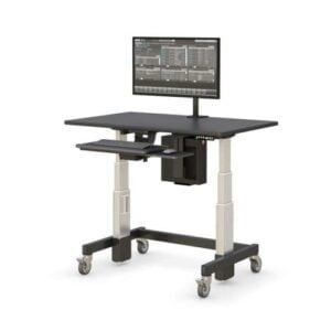 772467 adjustable ergonomic computer desk