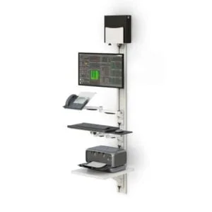 772479 wall mounted computer workstation