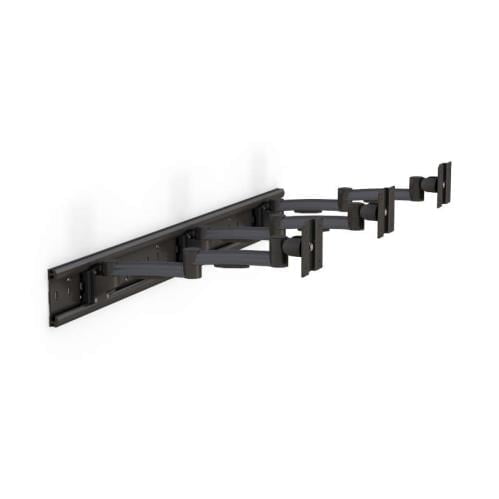 772494 3 flat led monitor screens articulated z arm