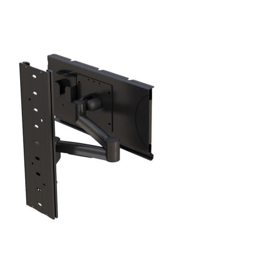 772495 wall mounted keyboard tray and mouse with arm
