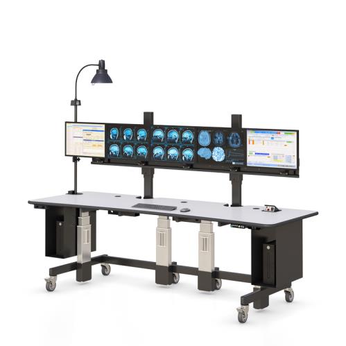 772499 adjustable standing desk for radiology and imaging