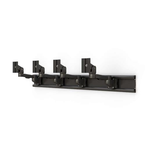 772500 adjustable wall mounted horizontal four articulating arm monitor vesa bracket