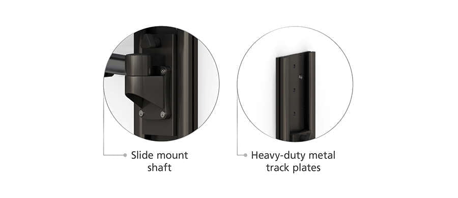 5 Monitor Arm Vertical Wall Mount More Features
