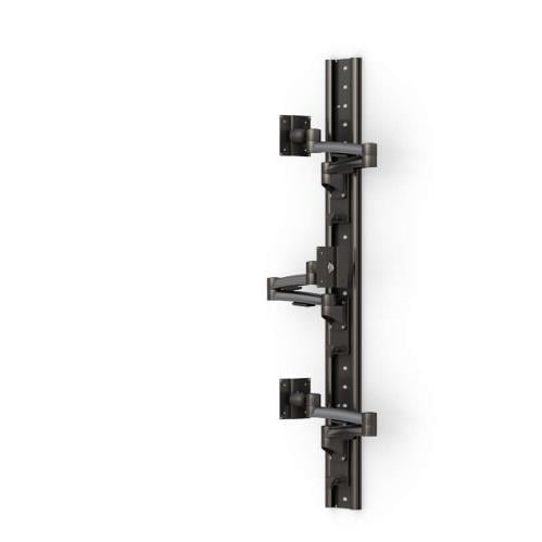 772505 wall mounted triple monitor stand mount