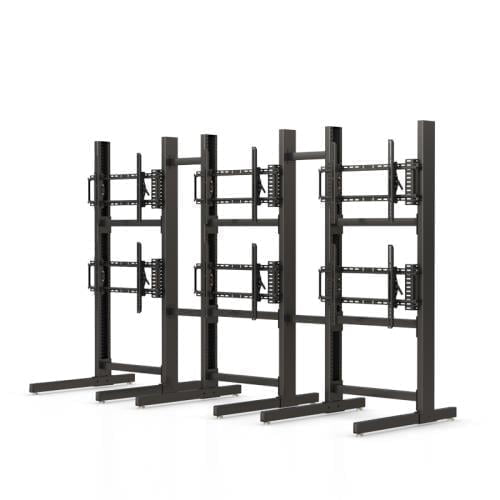 772514 multiple flat screen monitor floor stand