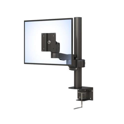 772522 pole mounted flat panel monitor with articulating extension arm