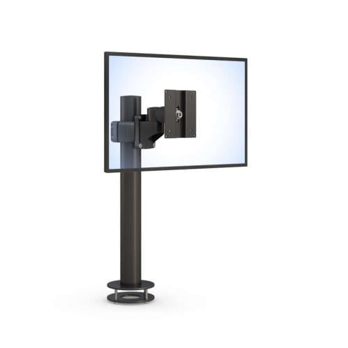 772534 pole clamp with swappable monitor z arm without monitor