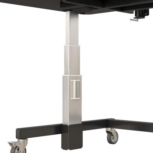 772551 ergonomic sit and stand desk telescopic legs for height adjustments