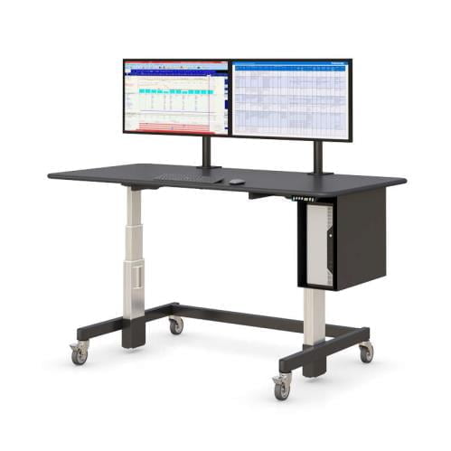 772551 ergonomic sit and stand desk