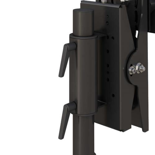772552 heavy radiology pole mount monitor arm stand