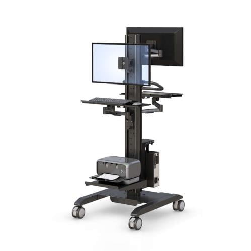 772558 mobile medical computer stand