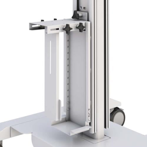 772558 vertical adjustable computer stand handle