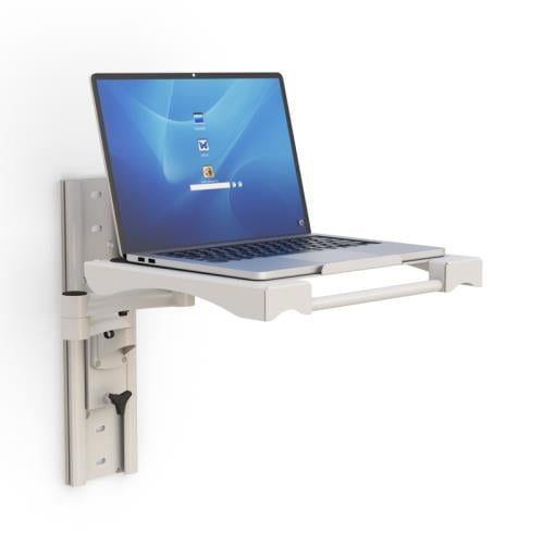 772570 wall mount track laptop tray