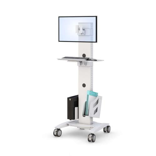 772677 radiology computer monitor floor stand