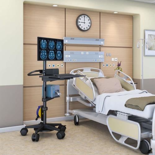 772757 healthcare medical pc cart