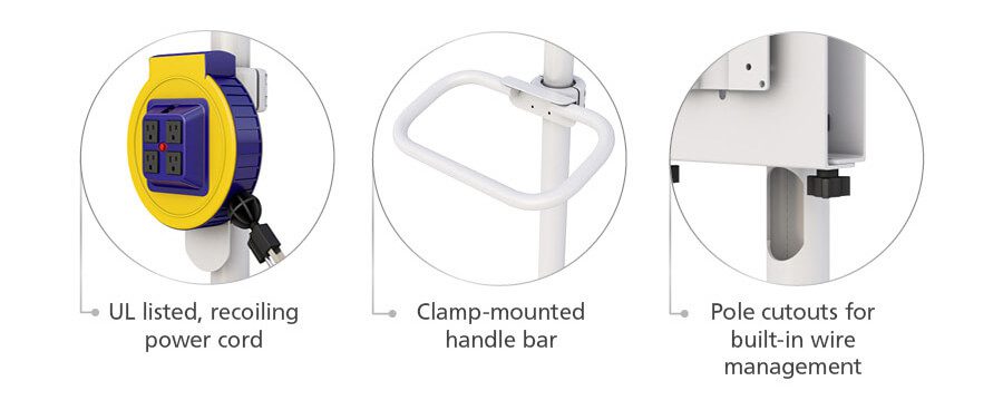 Medical PC Cart Accessories