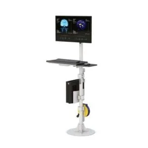 772776 floor mounted medical computer stand