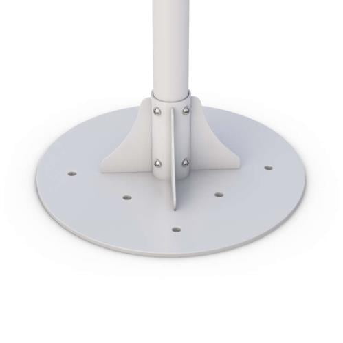 772776 floor mounted medical computer stand base