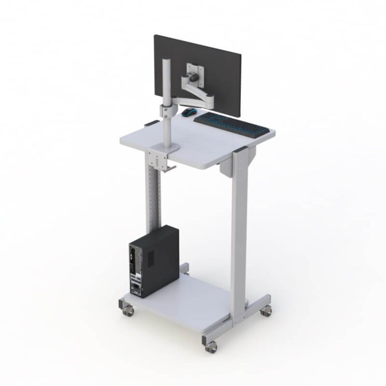 Utility Computer Cart Mobile Utility Computer Cart