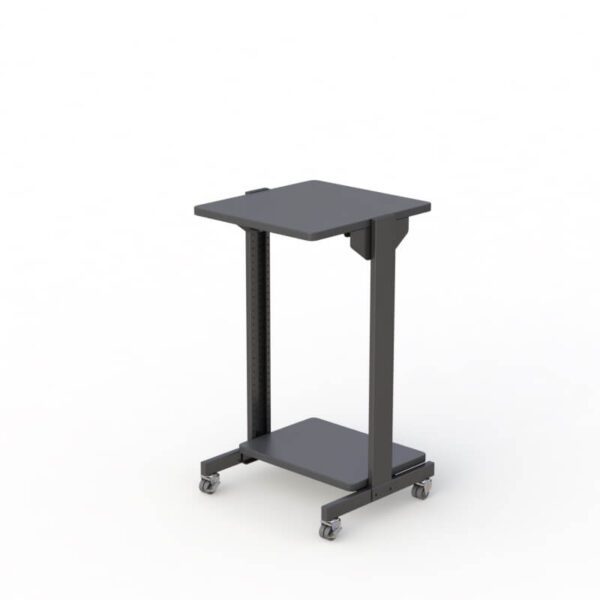 772823 Mobile Utility Computer Cart with a Standing height of 42 Inches