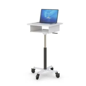 772832 laptop computer stand with pneumatic height adjustment
