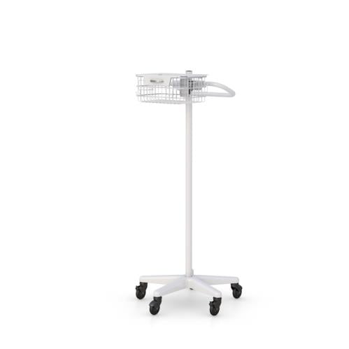 772871 mobile lite cart with locking wire top basket