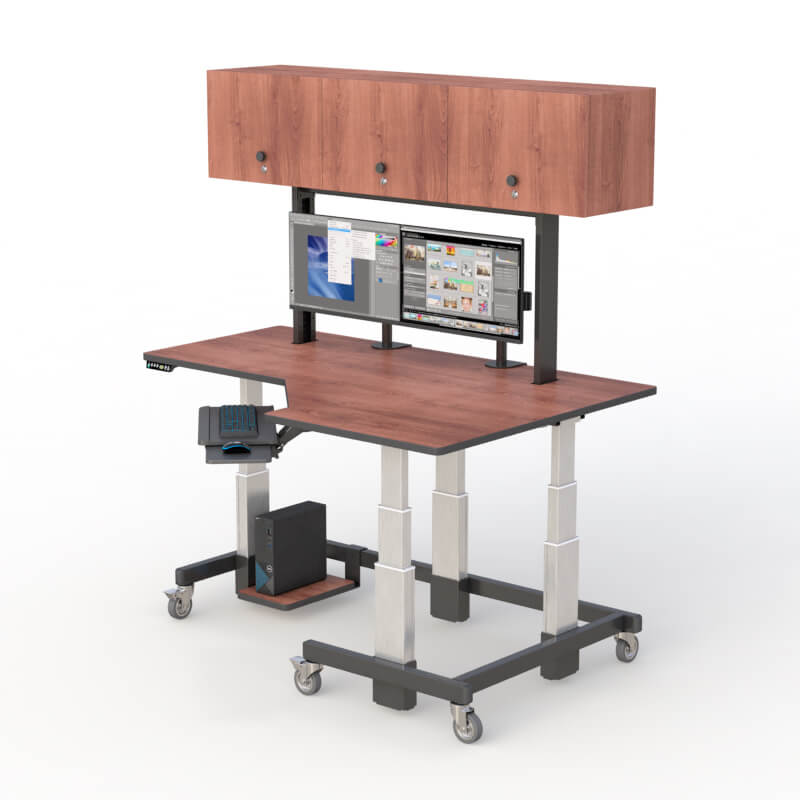 AFC single tier Corner desk for office.