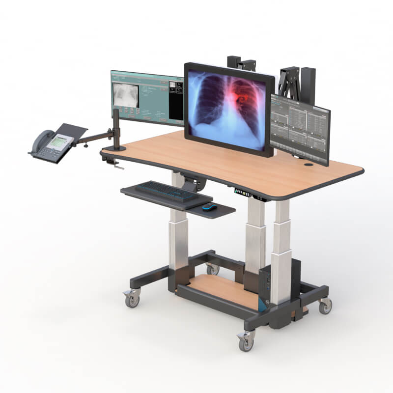 AFC s Adjustable Radiology Desk Radiology Workstation AFC Industries