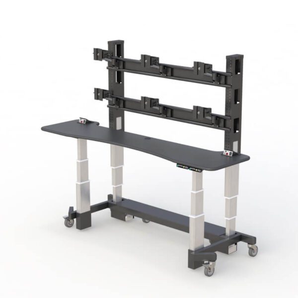 Customizable and Adjustable Sit Stand Up Desk