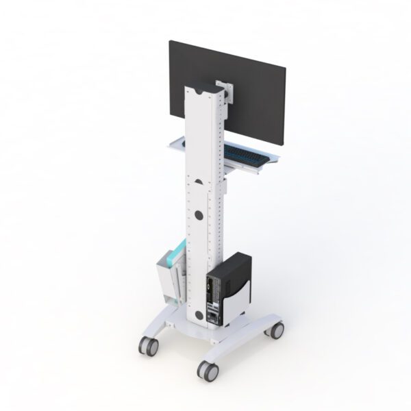 Ergonomic Adjustable Rolling Medical Equipment