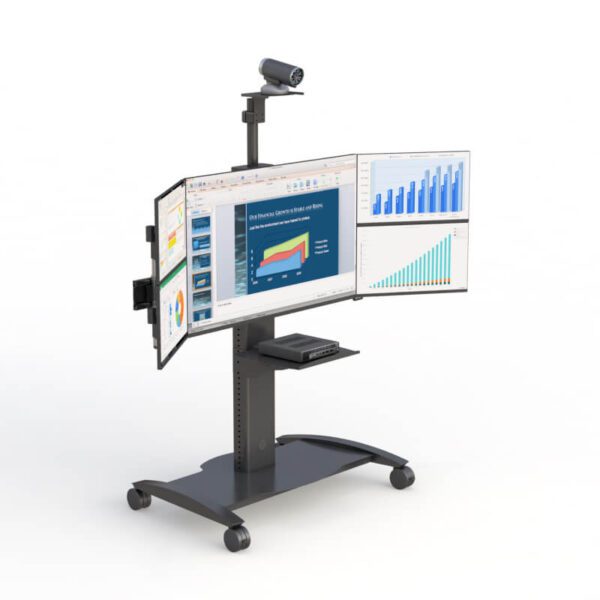 Laptop Monitor Rolling Medical Cart