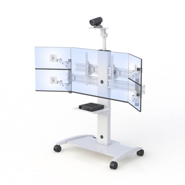 Laptop Monitor Rolling Medical Cart