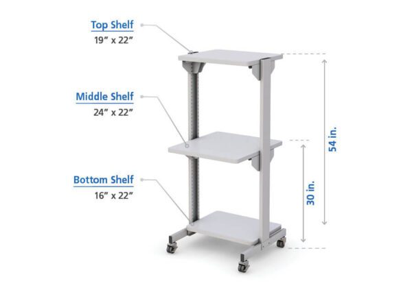 Mobile Wireless Computer Cart