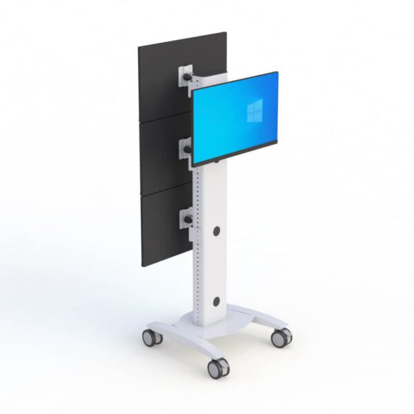 Mobile Monitor Display Cart