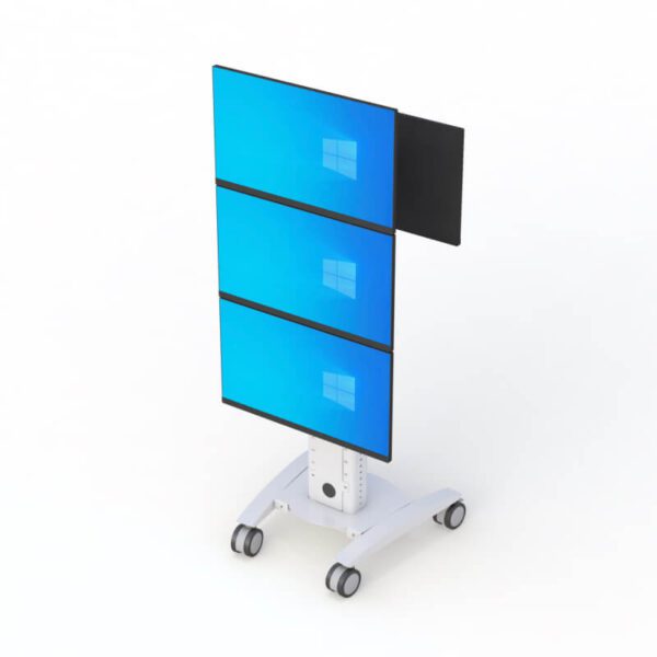 Mobile Monitor Display Cart