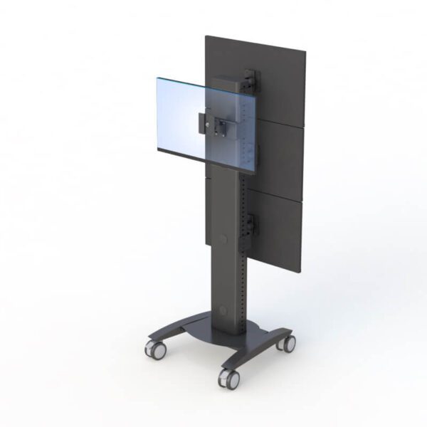 Mobile Monitor Display Cart