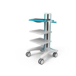 OEM 24 two level tray medical utility computer cart