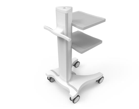 OEM 27 two level tray hospital medical utility cart