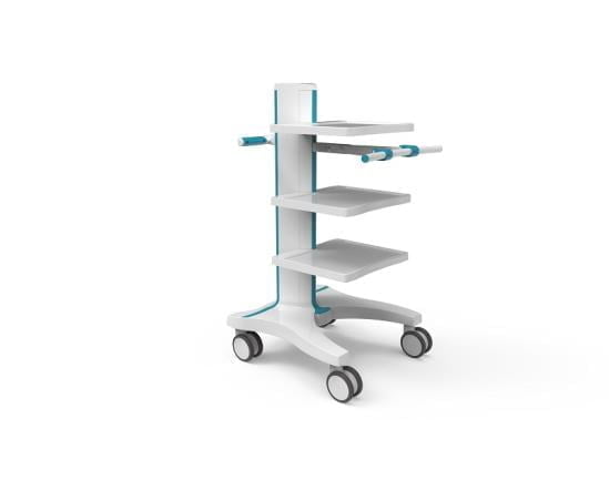 OEM 28 three level tray medical utility cart